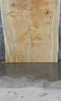 Thumbnail for 2- Spalted Maple Live Edge Kitchen Table Top Slabs CLOSEOUT 39457-39458