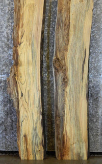 Thumbnail for 2- Live Edge Hackberry Rustic DIY Table Top Wood Slabs CLOSEOUT 40728-40729