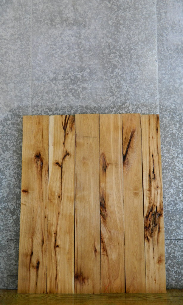 6- Salvaged Hickory Kiln Dried Lumber Pack/Craft Boards CLOSEOUT 41148-41149