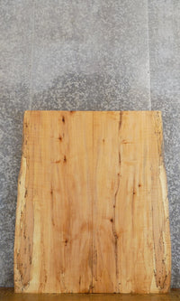 Thumbnail for 2- Spalted Maple Bookmatched Office Desk Top Wood Slabs CLOSEOUT 4144-4145