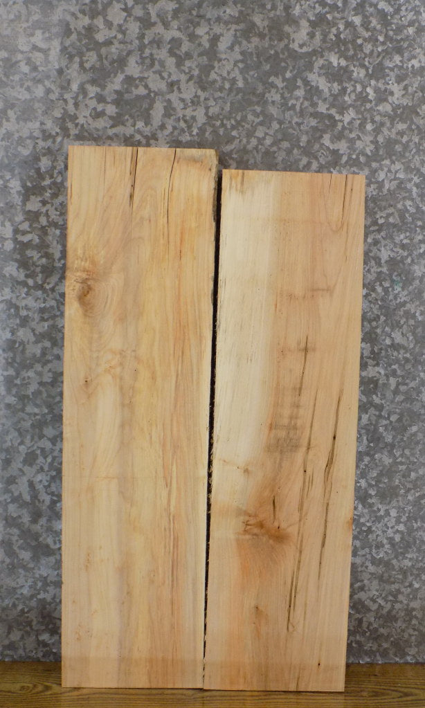 2- Salvaged Kiln Dried Maple Lumber Boards/Wall/Book Shelf Slabs 41441