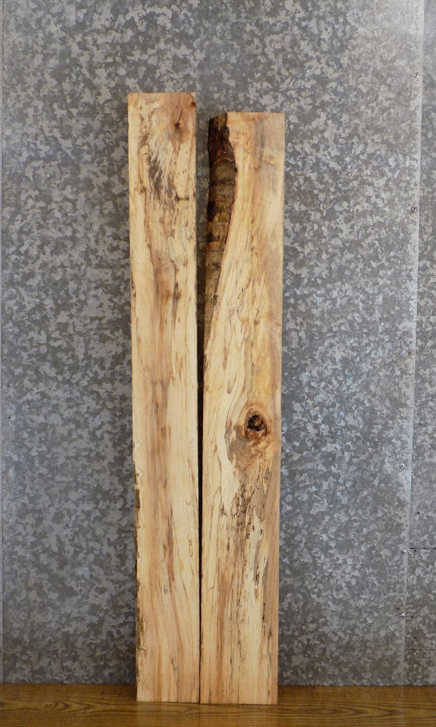 2- Reclaimed Kiln Dried Maple Wall/Book Shelves/Lumber Pack 43058