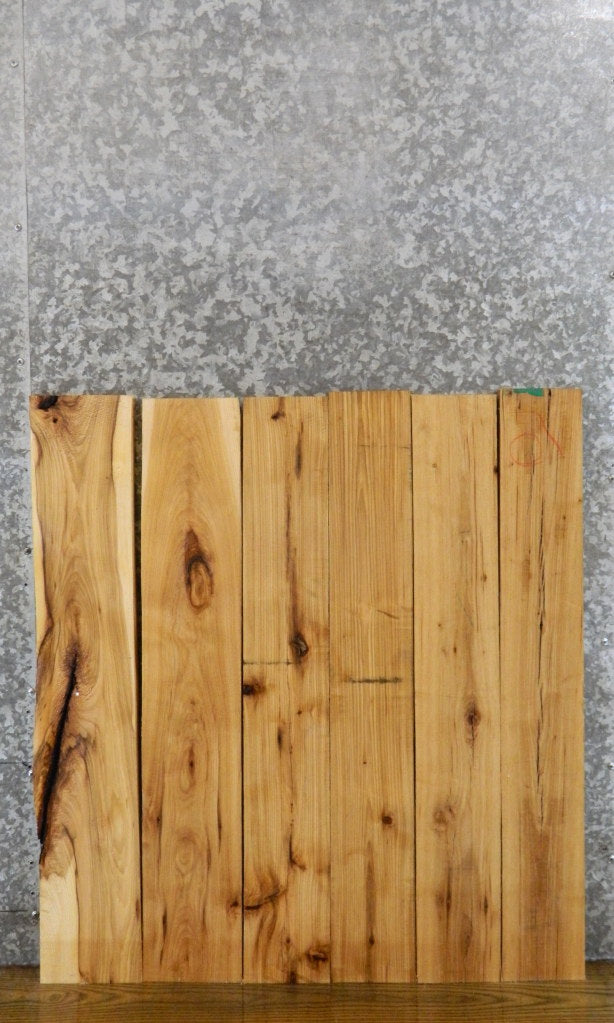 6- Reclaimed Kiln Dried Hickory Craft Pack/Lumber Boards 43066-43067