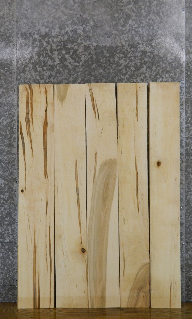 5- Kiln Dried Salvaged Ambrosia Maple Craft Pack/Lumber Boards 43340-43341