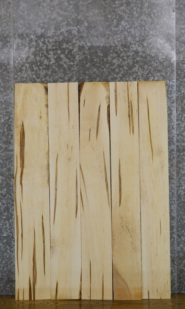 5- Kiln Dried Salvaged Ambrosia Maple Craft Pack/Lumber Boards 43340-43341