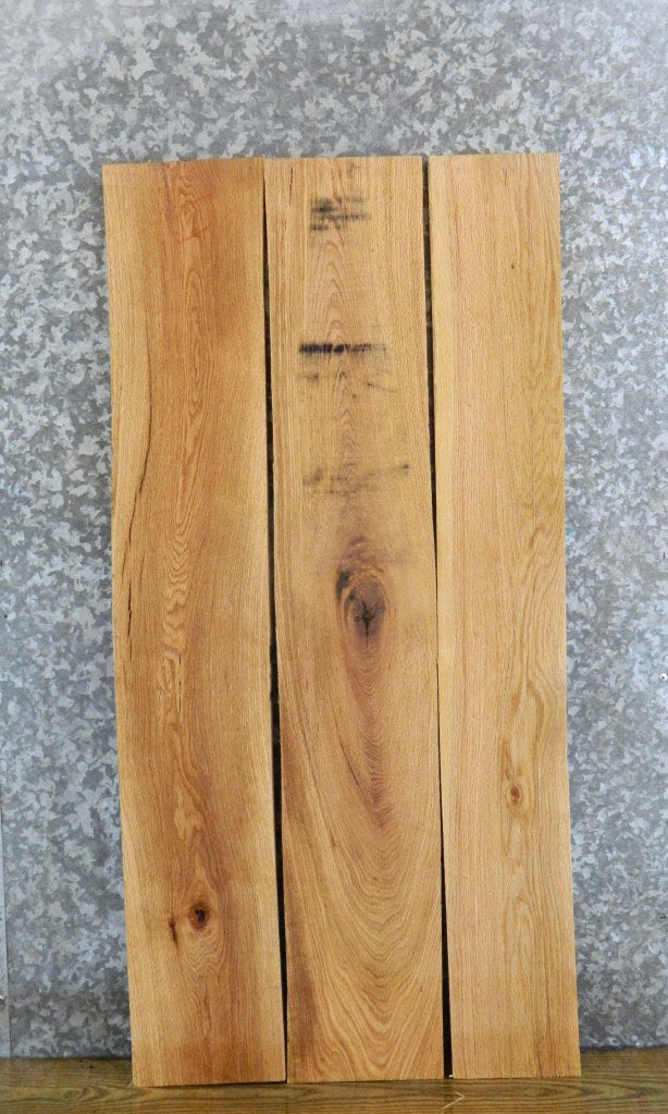 3- Rustic Red Oak Kiln Dried Lumber Boards/Craft Pack 43536