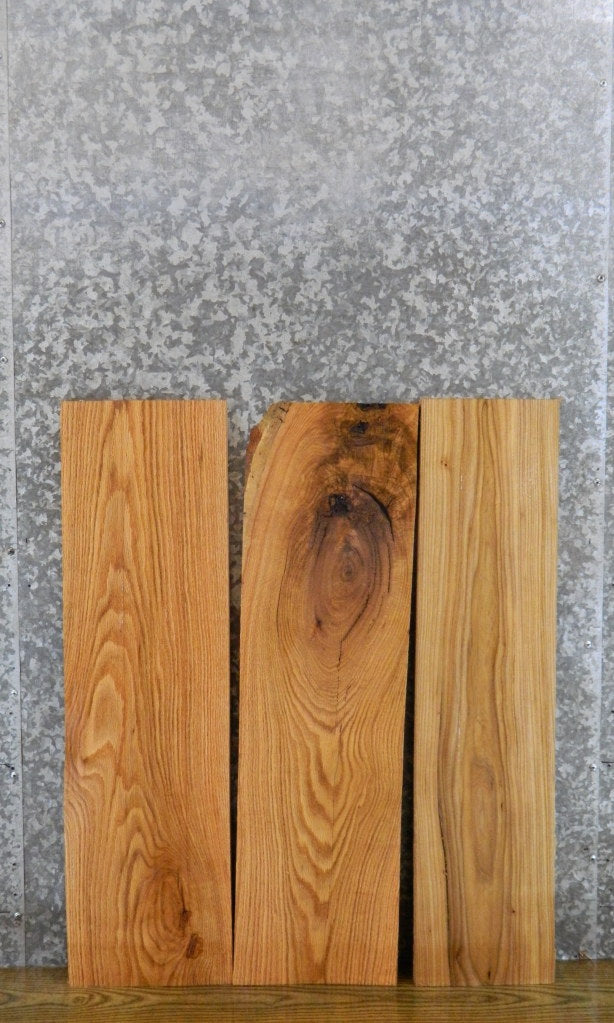 3- Reclaimed Red Oak Kiln Dried Lumber Boards/Craft Pack 43659