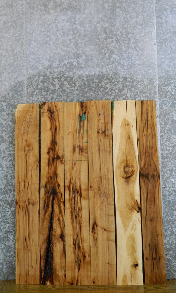 6- Rustic Kiln Dried Hickory Craft Pack/Lumber Boards CLOSEOUT 43835-43836