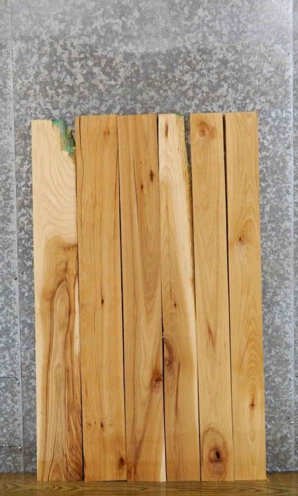 6- Hickory Rustic Kiln Dried Lumber Boards/Craft Pack 43906-43907