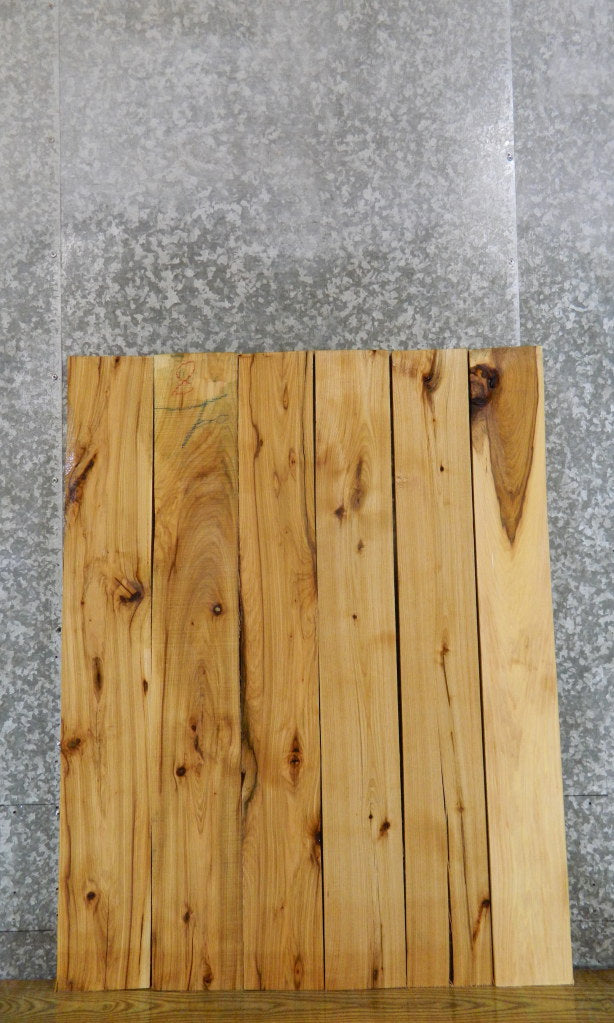 6- Kiln Dried Hickory Rustic Lumber Boards/Craft Pack 43918-43919