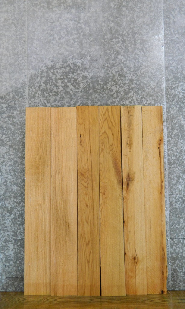 6- Rustic Red Oak Kiln Dried Craft Pack/Lumber Boards 43942-43943