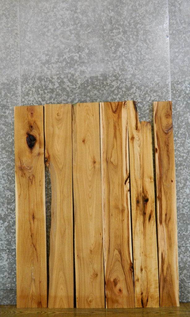 6- Rustic Hickory Kiln Dried Lumber Boards/Craft Pack 43976-43977