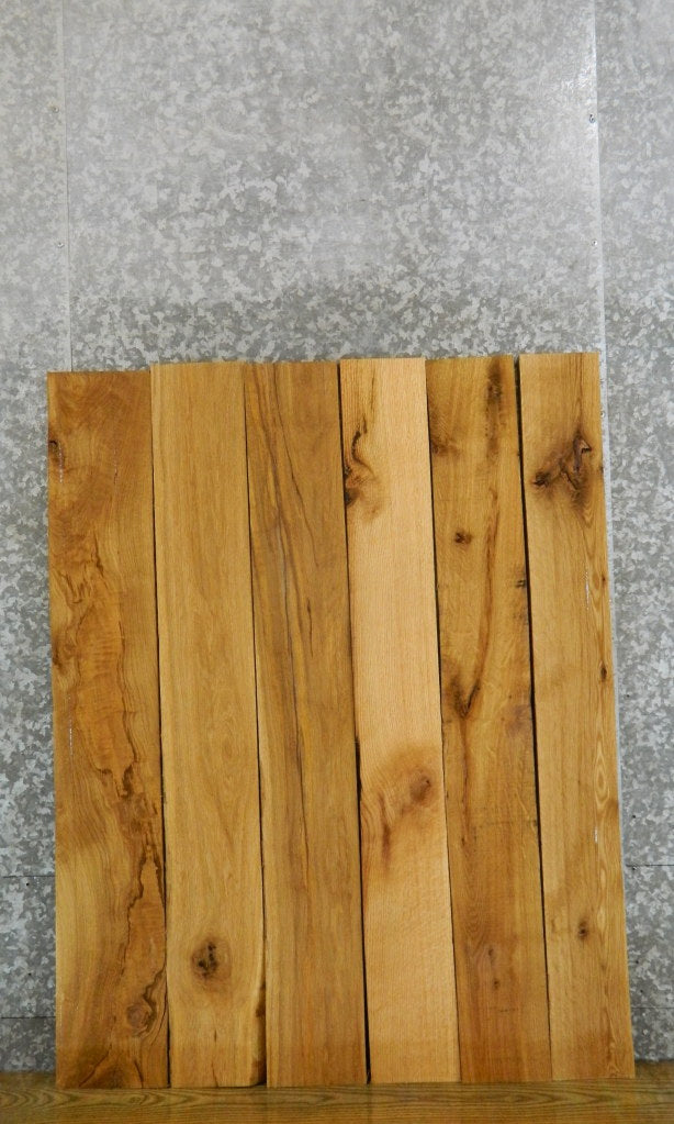 6- Kiln Dried Red Oak Reclaimed Lumber Boards/Craft Pack 43986-43987