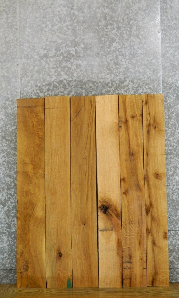 6- Kiln Dried Red Oak Reclaimed Lumber Boards/Craft Pack 43986-43987