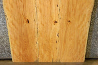Thumbnail for 3- Live Edge Locust Bookmatched Kitchen Table Top Slabs CLOSEOUT 4588-4590
