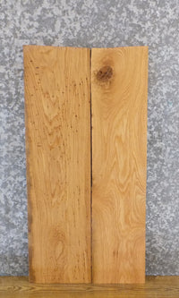 Thumbnail for 2- Reclaimed White Oak Craft Pack/Shelf Slabs/Lumber Boards 5638-5639