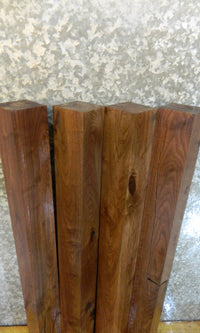 Thumbnail for 4- Kiln Dried Black Walnut Rustic Table Legs/4x4 Turning Blocks 9109