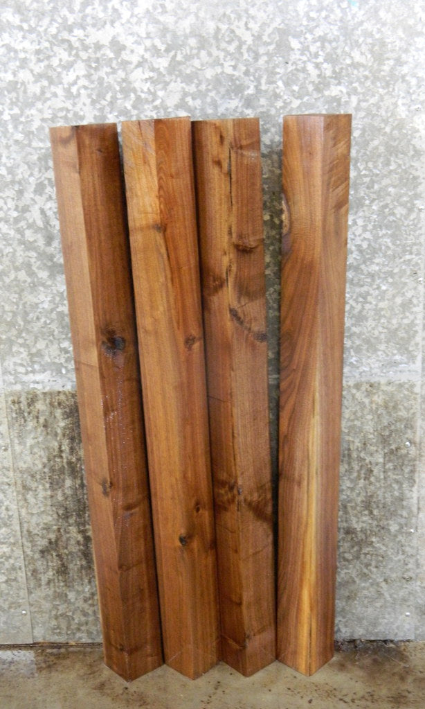 4- Reclaimed Kiln Dried Black Walnut Turning Blocks/Table Legs 9116