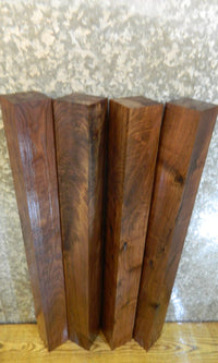 Thumbnail for 4- Rustic Black Walnut 4x4 Turning Blocks/Kiln Dried Table Legs 9118
