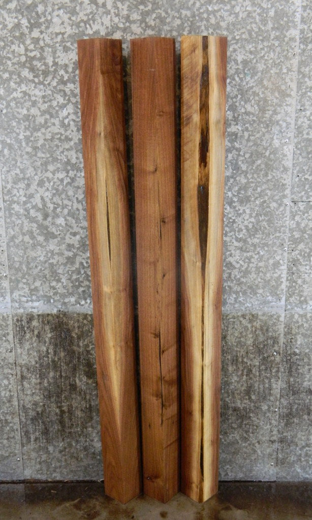 3- Salvaged Kiln Dried Black Walnut 4x4/Turning Blocks/Blanks 9120