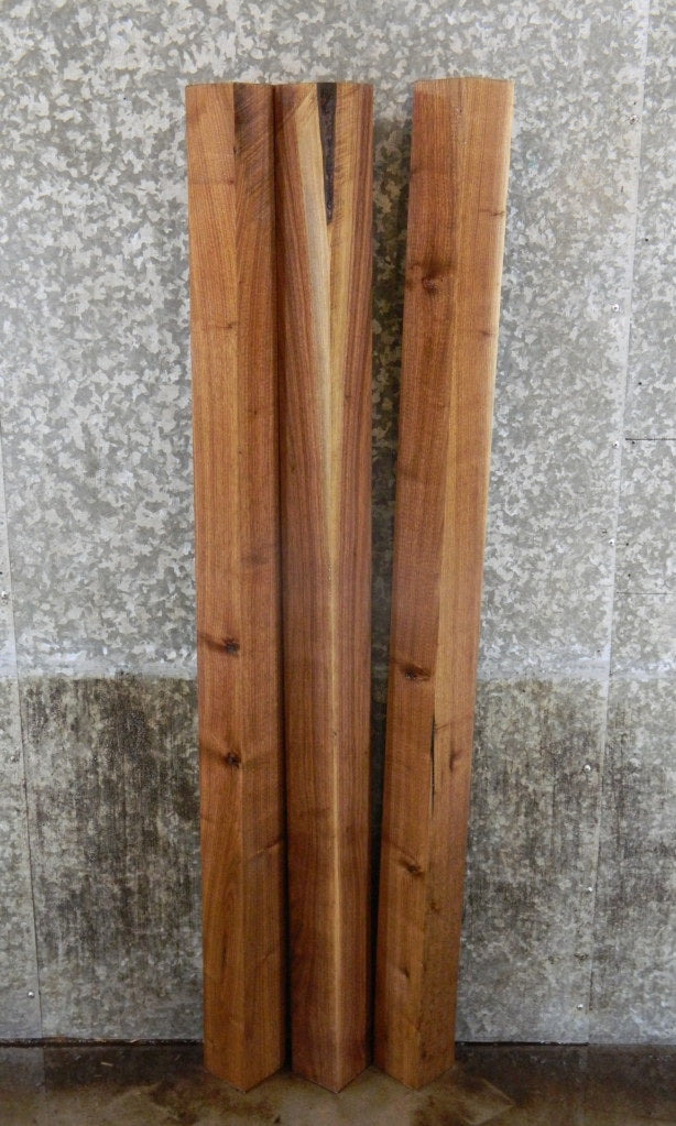 3- Salvaged Kiln Dried Black Walnut 4x4/Turning Blocks/Blanks 9120