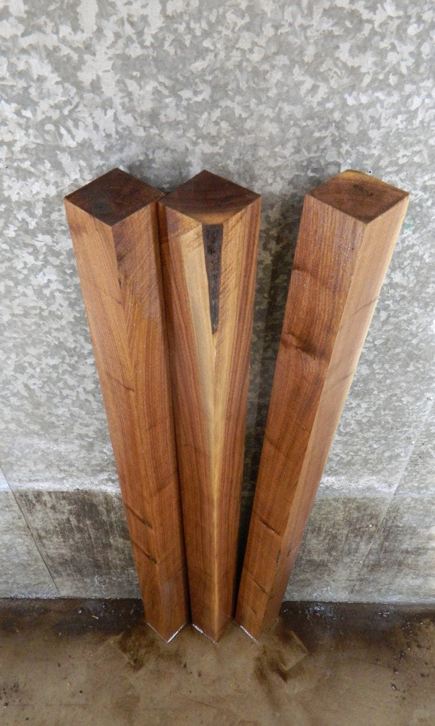 3- Salvaged Kiln Dried Black Walnut 4x4/Turning Blocks/Blanks 9120