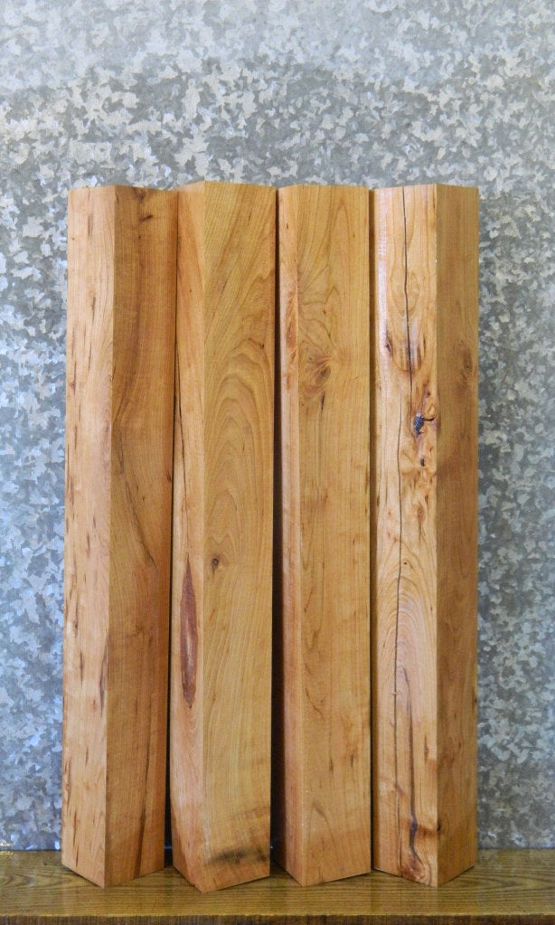 4- Salvaged 4x4 Turning Blocks/Kiln Dried Cherry Table Legs 9177