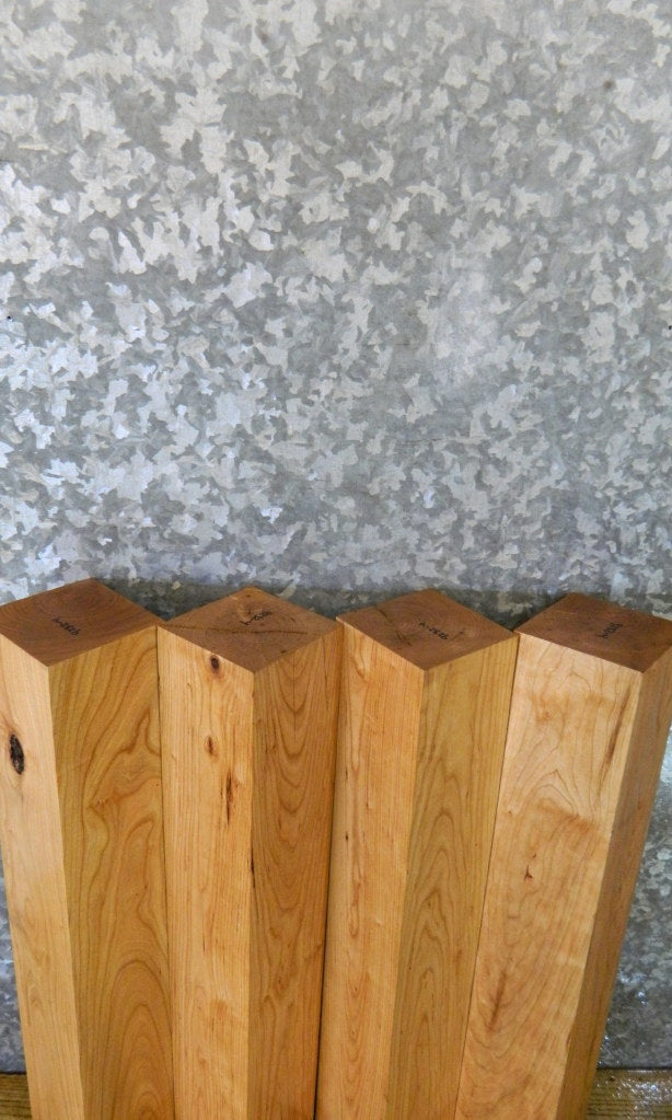 4- Reclaimed Kiln Dried Cherry Table Legs/4x4 Turning Blocks 9232