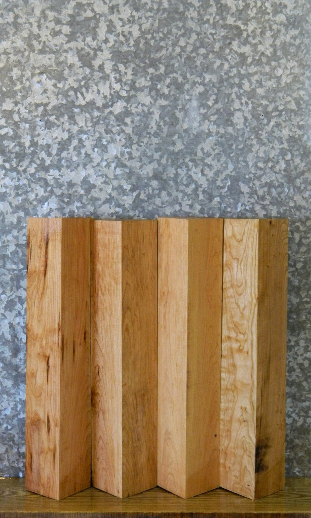 4- Kiln Dried Salvaged Cherry Table Legs/4x4 Turning Blocks 9234