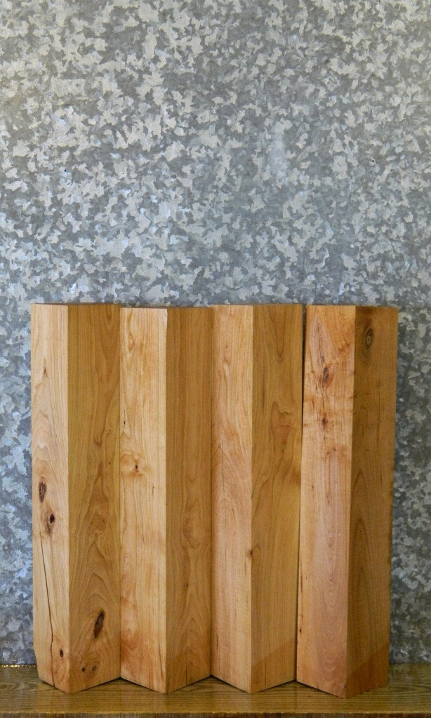 4- Kiln Dried Reclaimed Cherry Table Legs/4x4 Turning Blocks 9236
