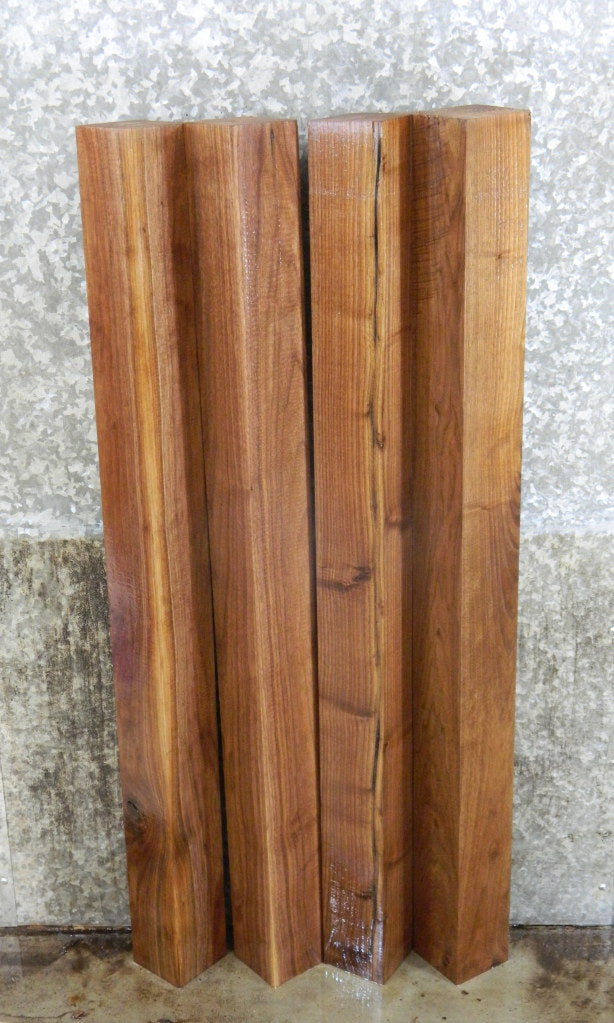 4- Kiln Dried Black Walnut Reclaimed 4x4 Turning Blanks/Blocks 9266
