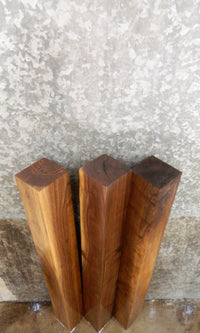 Thumbnail for 3- Black Walnut Reclaimed Kiln Dried 4x4 Turning Blocks/Blanks 9275