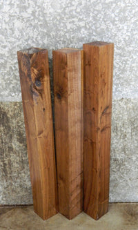 Thumbnail for 3- Black Walnut Kiln Dried Salvaged 4x4 Turning Blocks/Table Legs 9291