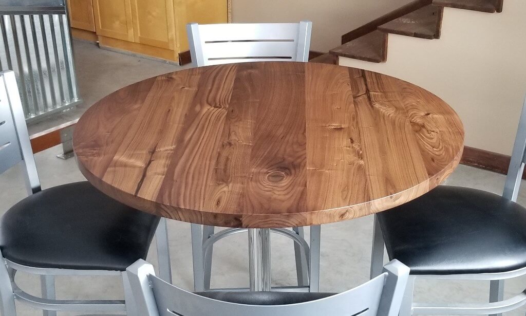 1 Thick Solid Wood Round Table Top - 18" to 60" — Shack