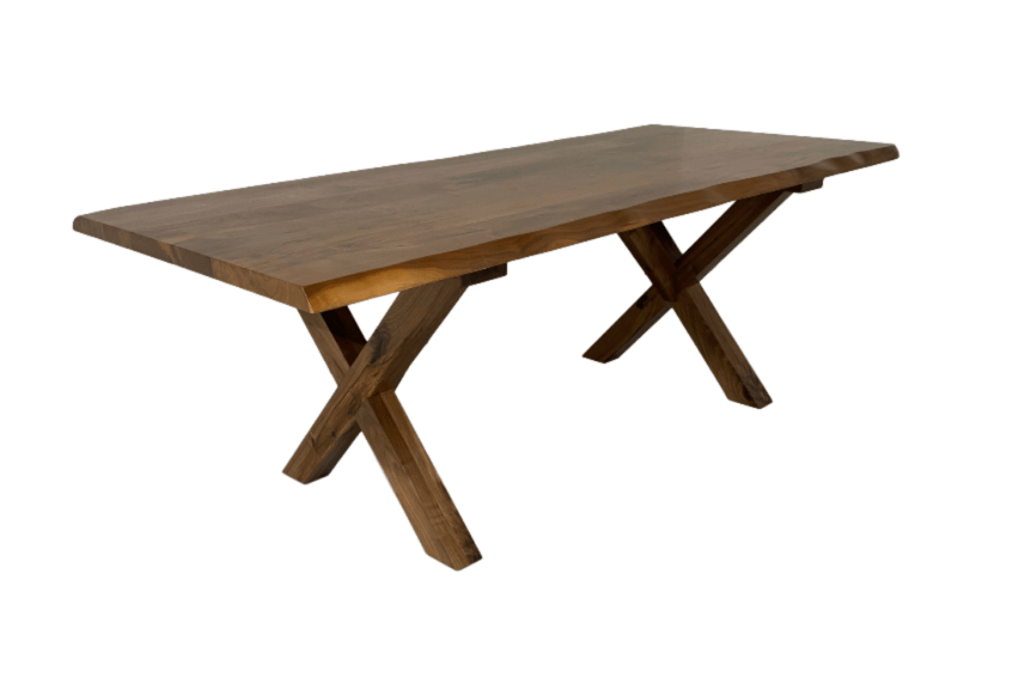 1 1/2" Thick Solid Wood Custom Table Top - 2' to 6'