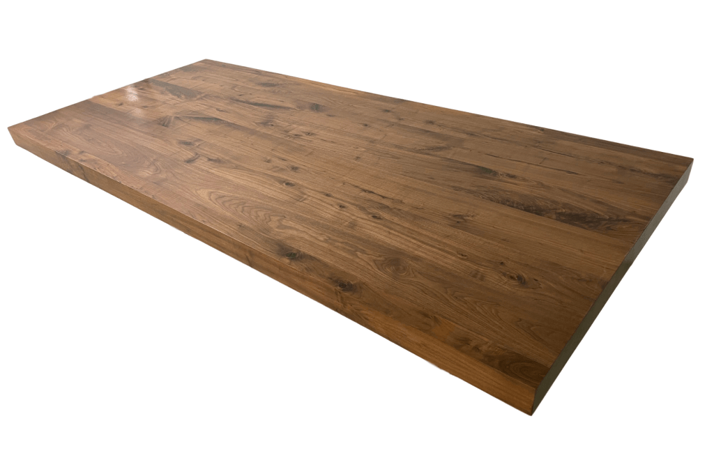 3" Thick Solid Wood Custom Table Top - 2' to 6'